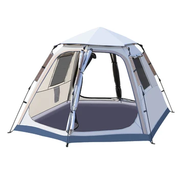 Автономная туристическая палатка для кемпинга на открытом воздухе, Автоматическая Быстрооткрывающаяся палатка, Непромокаемая, защищающая от солнца палатка, Походное укрытие от солнца