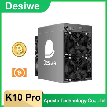 Desiwe Miner K10Pro 170Th / s 3825W Bitcoin Miner SHA256 Мощное оборудование для майнинга Только для предварительной продажи криптовалюты