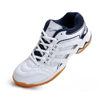 Профессиональная волейбольная обувь для мужчин, большие размеры 46 47, женские кроссовки для бадминтона, нескользящие туфли для настольного тенниса, мужская теннисная обувь