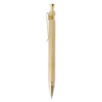 Y1UB Прочная шестигранная металлическая бизнес-шариковая ручка с наконечником 0,5 мм Офисная школьная ручка