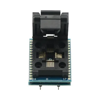 1ШТ Адаптер для программатора микросхем TQFP32 QFP32 К DIP32 Тестовая розетка для микросхем Горящее сиденье