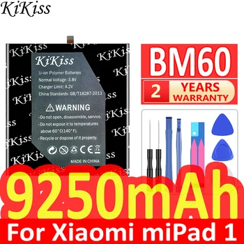 9250 мАч KiKiss Мощный Аккумулятор BM60 Для Xiaomi mi Pad 1 MiPad 1 miPad1