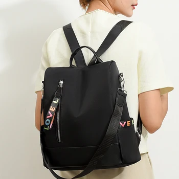 Противоугонный женский рюкзак из водонепроницаемой ткани Оксфорд, женская дорожная сумка, рюкзаки, школьная сумка для девочек-подростков, сумка для книг с несколькими карманами