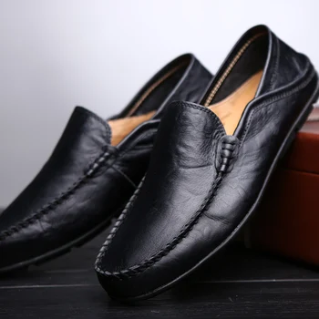 Мужская обувь; Высококачественная кожаная повседневная обувь; Брендовые Официальные мужские лоферы; Мокасины; Дышащие Комфортные кроссовки; Мужская обувь для вождения;