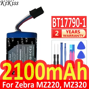 2100 мАч KiKiss Мощный аккумулятор BT17790-1 BT17790-2 (MZ220) для Zebra MZ220, MZ320