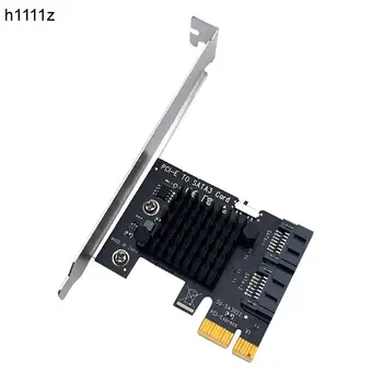 Chi a Майнинг PCIE SATA PCI-E Адаптер 2 порта SATA 3.0 6 Гбит/с Контроллер PCI Express X1 для SATA 3 Карта расширения Riser ASMedia 1061