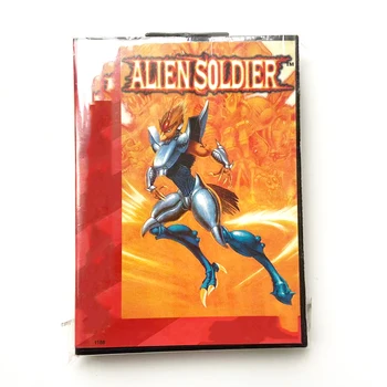 Новый игровой картридж Alien Soldier 16 Bit MD в оболочке EU JAP Shell для консоли GENESIS MegaDrive с розничной коробкой
