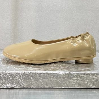 2023 Года, новые женские тонкие туфли, летний дизайн, гладкий верх, Изысканные туфли на высоком каблуке, высококачественные нескользящие женские туфли-лодочки с круглым носком