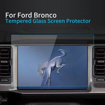 Автомобильные наклейки, протектор экрана для Ford Bronco 2023, дисплей навигатора, защитная пленка из закаленного стекла, автомобильные аксессуары для транспортных средств