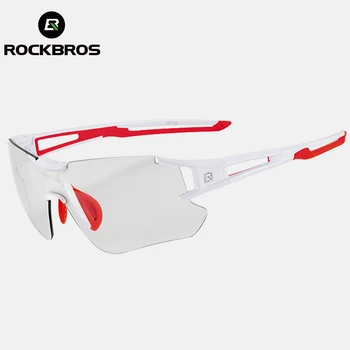 Официальные велосипедные Фотохроматические очки ROCKBROS, спортивные солнцезащитные очки, очки для защиты оправы от близорукости, очки