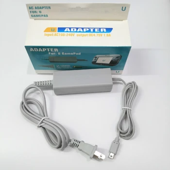 30шт Штепсельная вилка США Домашнее зарядное устройство для путешествий Адаптер переменного тока Кабель для зарядки игровой консоли Nintendo Wii U