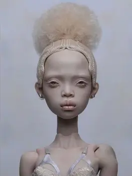 Кукла BJd 1/4-Художественная модель из коричневой смолы, игрушка для макияжа 