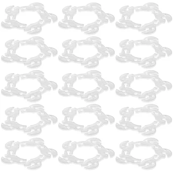 100 шт Свадебные Воздушные шары Арочные Зажимы Устройство для завязывания узлов Соединители для папок Подставка для колонн Пластиковое Основание для столбов