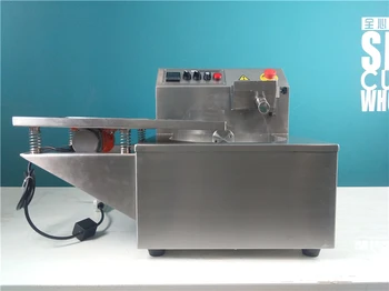 Машина для темперирования шоколада, используемая в коммерческих целях Машина для плавления шоколада емкостью 8 кг, машина для производства шоколада с вибростолом