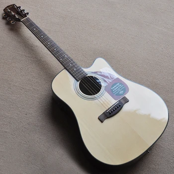Оригинальный цвет дерева, высококачественная акустическая гитара, заводские продажи