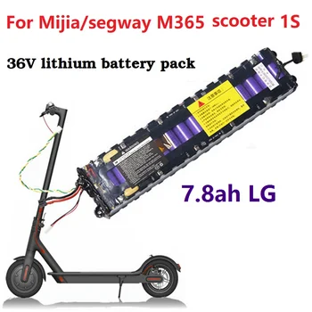 36V 7.8ah/10.5ah 10S3P 18650 Аккумуляторная Батарея для Mijia M365 Segway 1S Скутер Ebike Велосипед Внутри с 20A BMS