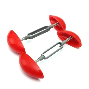 Женские алюминиевые регулируемые ботинки на высоком каблуке для одной пары (красные)