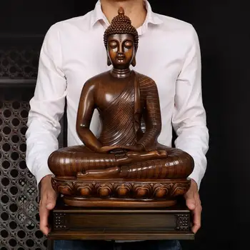 Оптовый продукт Buddha Юго-Восточная Азия, Таиланд, ДОМАШНИЙ магазин, семейное благословение, безопасная статуя сидящего Будды, статуя искусства БОЛЬШОГО Будды