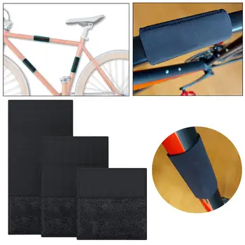 Комплект из 3 шт., Защитная накладка для велосипедной рамы, чехол для защиты от царапин, защита рукава