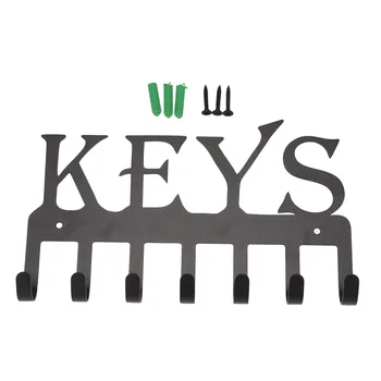 Ключница Настенный Крючок Для Ключей Ключи Для Домашнего Декора Деревенская Западная Чугунная Вешалка Для Ключей Декоративный Органайзер Для Ключей