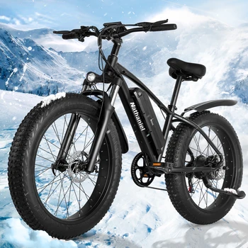 Электровелосипед мощностью 1000 Вт Sport Mountain Snow Electr Bike 4.0 Fat Bike Electrica Велосипед с литиевой батареей емкостью 17Ач ebike Bicicleta eléctric
