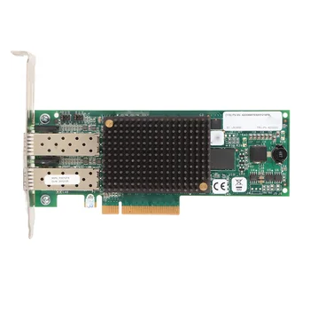 Адаптер хост-шины 8 Гбит / с С Двойным Портом SFP Fiber Channel Plug and Play Интерфейс PCIe FC LPE12002 Адаптер Высокой Скорости для подключения