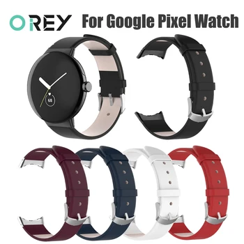 Деловой ремешок из искусственной кожи для Google Pixel Watch, ремешок для часов, смарт-часы, ремешок для часов, браслет, аксессуары для ремешков Pixel Watch