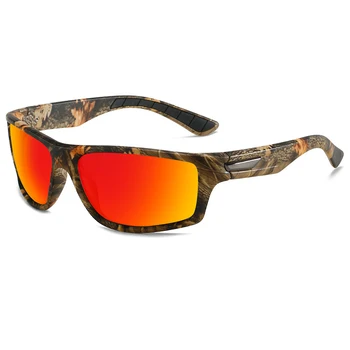 Камуфляжные поляризованные солнцезащитные очки для мужчин Женщин Лето Езда на велосипеде на открытом воздухе Рыбалка Солнцезащитные очки Polaroid Тренд Мужские очки Goggle 2023