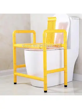 Безбарьерный стул-комод, табурет двойного назначения, табурет для ванны, стул для туалета, антибактериальный нейлоновый подлокотник, стул для ванны для инвалидов