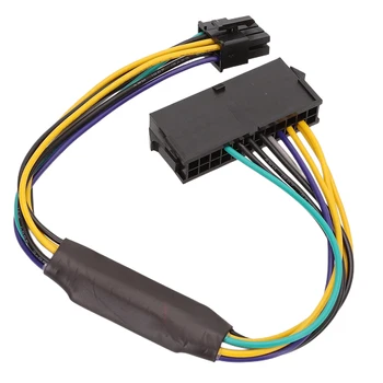 Шнур питания ATX от 24 до 8 контактов длиной 30 см Поддерживает линию питания мощностью 1000 Вт для DELL Optiplex 3020 7020 9020 8- контактный
