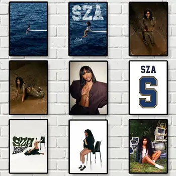 Плакат SZA SOS Singer, плакаты, принты, настенные панно, украшение для дома в гостиной
