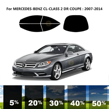 Предварительно Обработанная нанокерамика car UV Window Tint Kit Автомобильная Оконная Пленка Для MERCEDES-BENZ CL-CLASS C216 2 DR COUPE 2007-2014