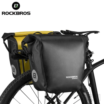 Велосипедная сумка ROCKBROS Водонепроницаемая 10-18 л Портативная Велосипедная сумка Багажник для задней стойки Заднего сиденья Велосипедная MTB Сумка Аксессуары для велосипедов