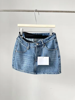 Новые летние универсальные джинсовые шорты 2023 Sexy Spicy Girl, женские брюки с низкой талией
