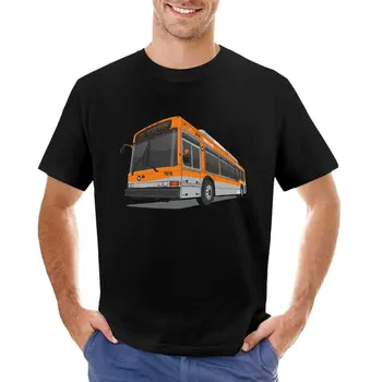 Футболка LA Metro Transit Bus, милые топы, футболки для спортивных фанатов, мужские футболки с рисунком аниме