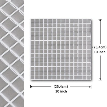 Водонепроницаемые виниловые самоклеящиеся обои 3D с отклеивающейся серебряной мозаикой, кирпичная плитка для стен - 1 лист