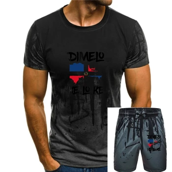 Рубашка Dimelo Ke Lo Ke из Доминиканской Республики для мужчин и женщин; детская футболка для молодежи среднего возраста и пожилых людей.