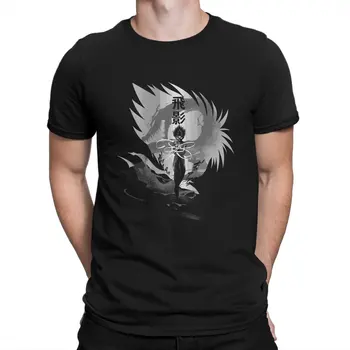 Мужская футболка Hiei Of Spirit World, тканевые топы YU YU HAKUSHO, забавные подарки на день рождения высшего качества