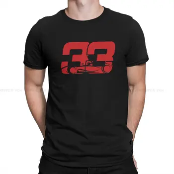 Мужская Футболка Чемпионата мира F1 FIA Formula 1 33 Дизайнерская модная футболка из полиэстера с графическими свитшотами Новый тренд