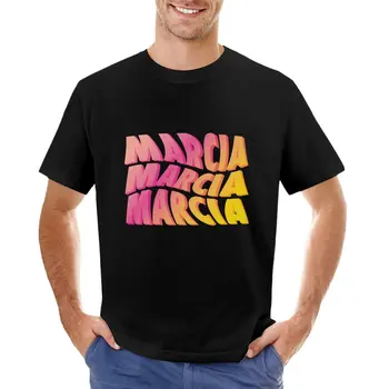 Марсия Марсия Марсия Футболка одежда для хиппи эстетическая одежда футболки для любителей спорта футболки для тяжеловесов для мужчин