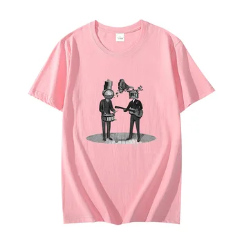 Мужская футболка Neutral Milk Hotel, Инди-Рок, графические футболки, Рубашка С коротким рукавом, Летняя Хлопковая Футболка Harajuku, Мужская одежда