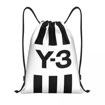 Изготовленный на заказ Yohji Yamamoto Skullies Сумка на шнурке для мужчин и женщин Легкий спортивный рюкзак для хранения в тренажерном зале