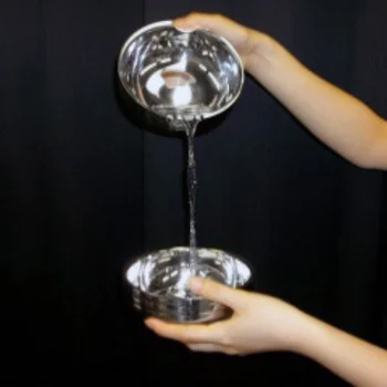 Вода Сверху Чаша Пустая Чаша Появляющаяся Вода (маленькая, диаметр 11,2 x В 5 см) Фокусы Крупным планом Реквизит для Фокусов Magia Illusion