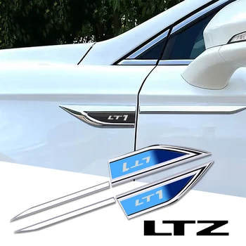 2шт автомобильный аксессуар Лезвие Боковых Дверей для Chevrolet LTZ LT1 LT4 CRUZE onix tracke prisma sonic Silverado Suburban Traverse