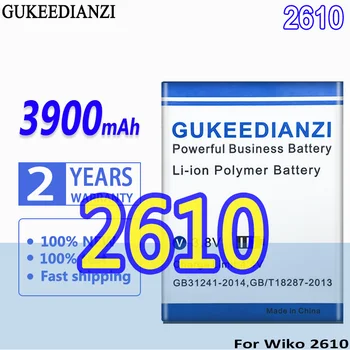 Аккумулятор GUKEEDIANZI большой емкости 3900 мАч для Wiko 2610 Bateria