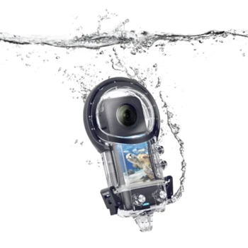 Новый Чехол для Дайвинга Insta360 X3 50M Водонепроницаемый Чехол Для Insta360 X3 Underwater Protect Box Diving Shell Аксессуар Для Панорамной Камеры