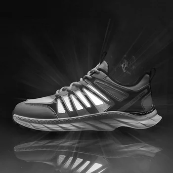 Дышащие мужские кроссовки теннисные туфли для фитнес дышащий открытый кроссовки мужчины спортивная обувь кроссовки Повседневная обувь для бега