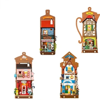 Настенное украшение Rolife, Почтовое отделение Любви, стильный домашний декор, миниатюрный домик для детей и девочек, Хижина своими руками, 3D Ручная сборка
