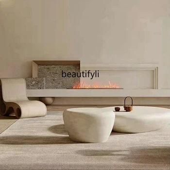Комбинация чайного столика в гостиной Комбинация журнального столика Художественный Чайный столик Чайный столик в Итальянском индустриальном стиле