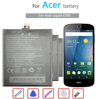  Аккумулятор мобильного телефона BAT-P10 3500 мАч Для Acer Liquid E700, Liquid E700 Triple, E39 PGF506173HT Сменный Аккумулятор + Инструменты